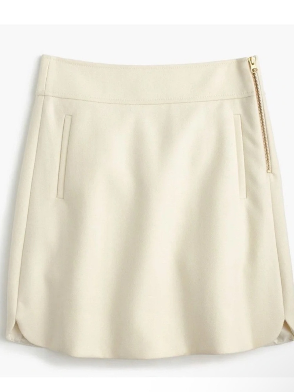 J.Crew Double-Serge Wool Mini Skirt preppy classic capsule 2